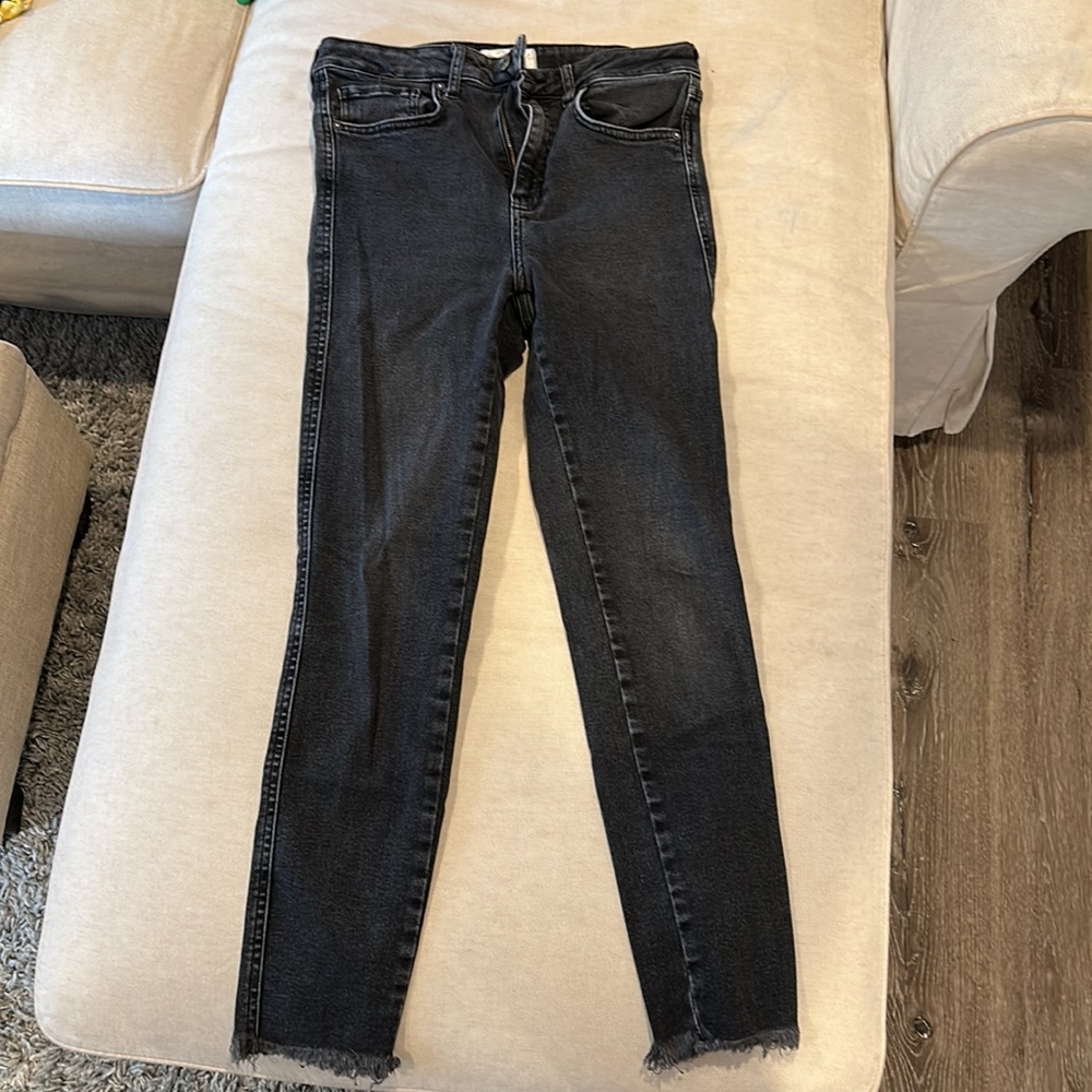 Free People Black Jeans